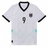 Østerrike Marcel Sabitzer #9 Fotballklær Bortedrakt Dame EM 2024 Kortermet